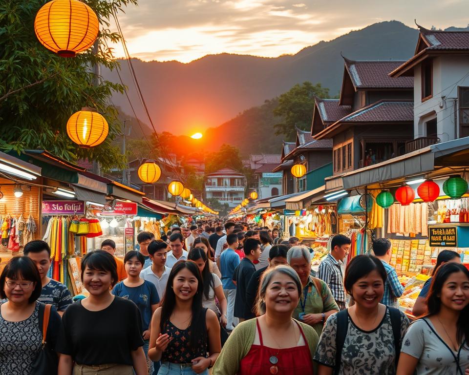 Takua Pa Walking Street Markt