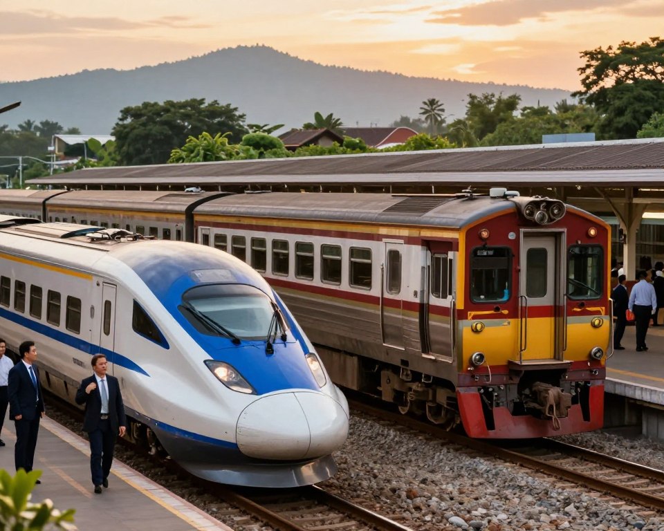 Zugtypen Vergleich Special Express und Rapid Train