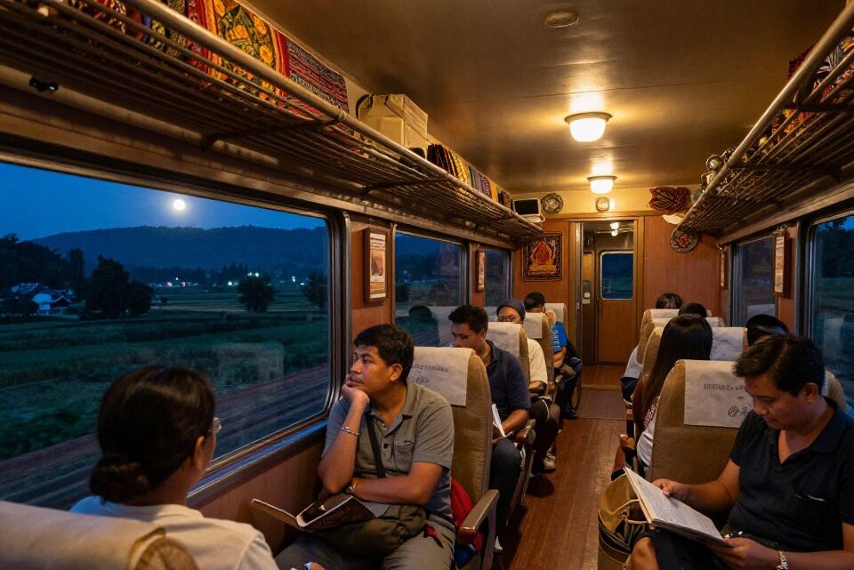 Reisen Sie mit dem Nachtzug von Bangkok nach Chiang Mai