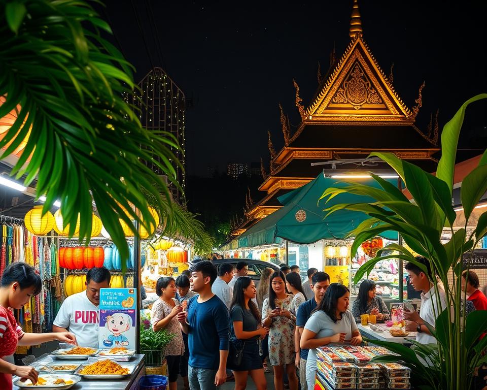 Erleben Sie den Nachtmarkt Bangkok – Ein Guide