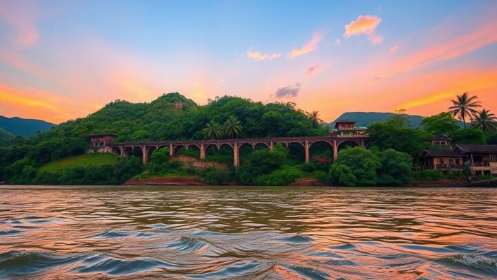 Schönheit des River Kwai
