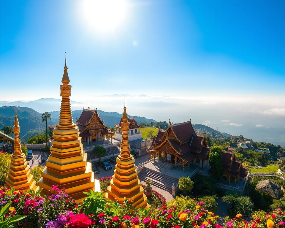Erkunden Sie Wat Phra That Doi Suthep in Thailand